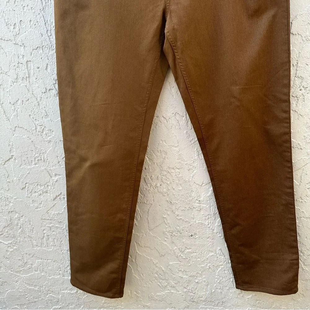 BANANA REPUBLIC Jeans Men 40/34 Traveler Slim Fit Tapered Stretch Brown‎